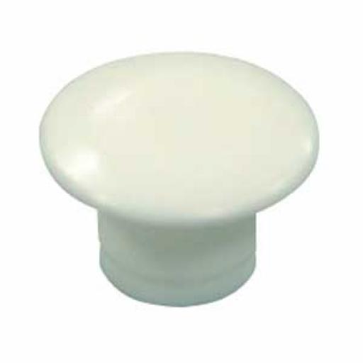 25 Cover Caps for Shelf Peg holes 5mm diameter plugs - White