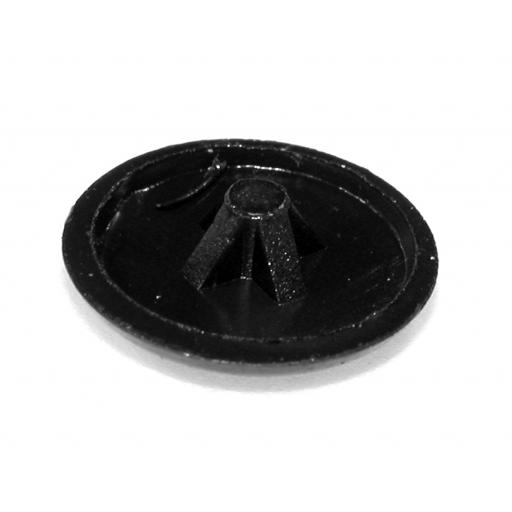 25 Plastic Cover Caps - Maple - for Pozi Screws press fit into screw head