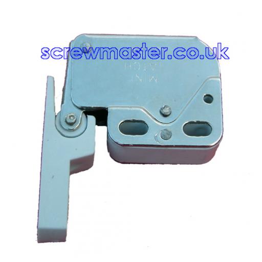 Mini-Latch automatic spring catch pressure touch latch for cupboard doors caravans and campers
