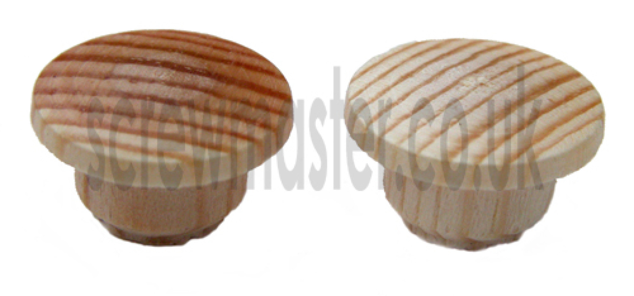 10 wooden hole plugs PINE 10mm diameter cover caps