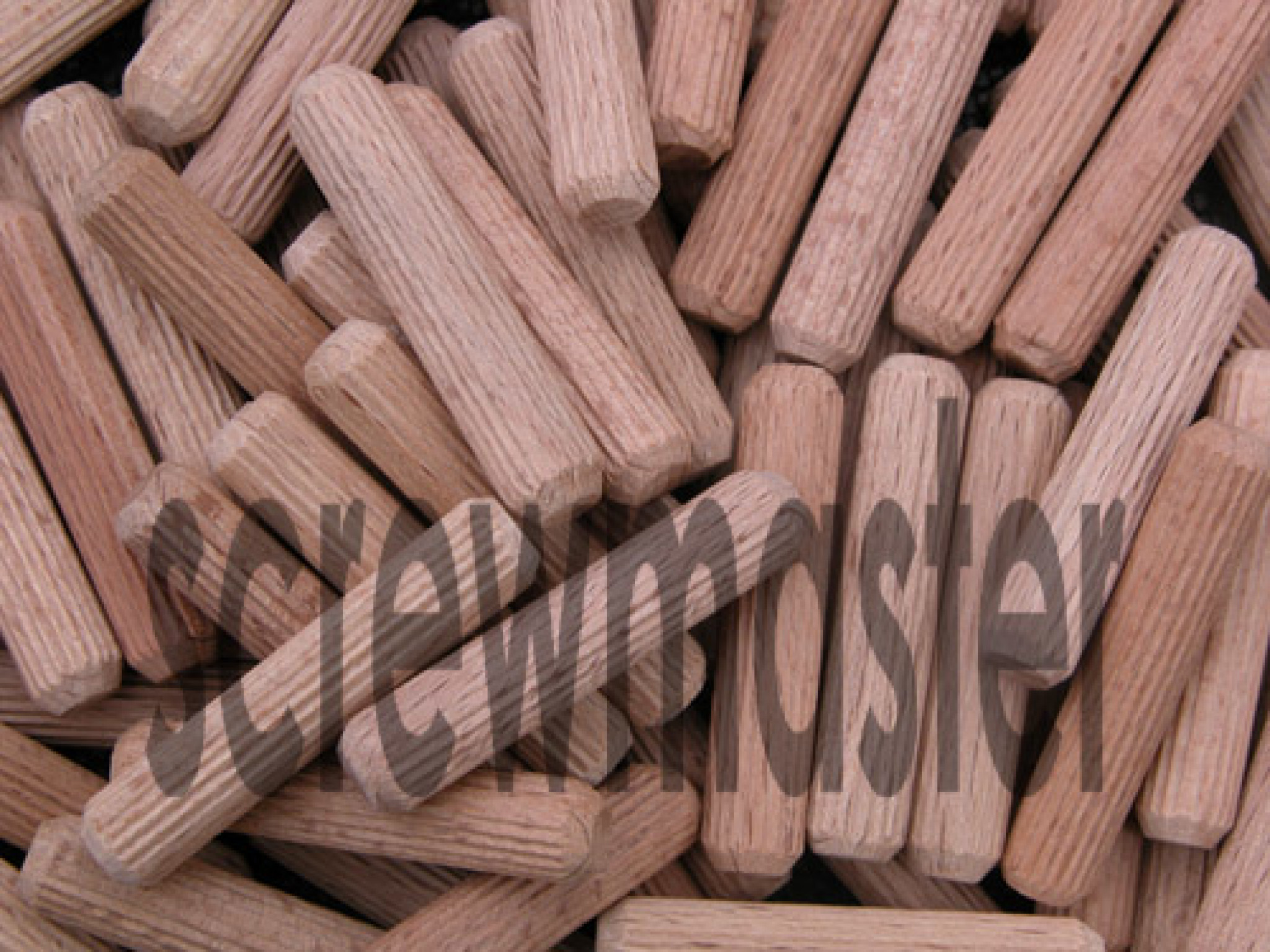 100 Fluted Dowels 8mm X 40mm Beech Hardwood Jointing Crafts