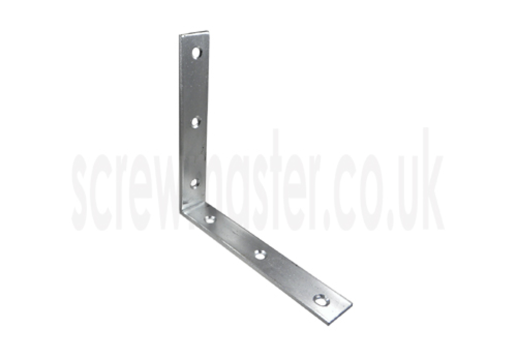 2 x CORNER BRACE/BRACKET BZP STEEL 125MM 5 2 x CORNER BRACE/BRACKET BZP STEEL 125MM 5